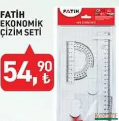 FATİH EKONOMİK ÇİZİM SETİ indirimli fiyat FATİH EKONOMİK ÇİZİM SETİ fiyat ve kampanya bilgisi